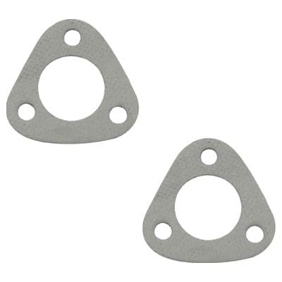 FLANGE GASKETS (2) SMALL 3 BOLT - 00-3393-0