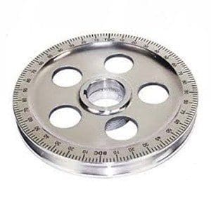 PULLEY STOCK SIZE HOLES BLACK - 00-9114-0