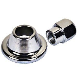 GENERATOR NUT & SPACER CHROME - 00-9119-0