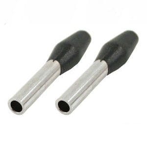 DOOR LOCK PULLS PAIR BLACK - 11-4510-B