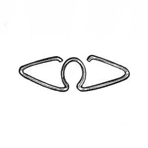 WINDOW REGULATOR CLIP 1956-1967 - 111-507