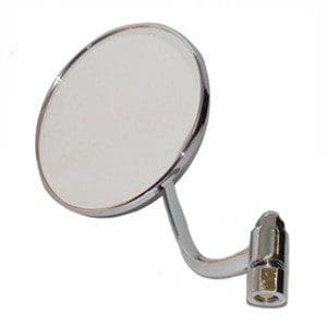 MIRROR SIDE VIEW ROUND L/H 46-67 - 111-513V-L