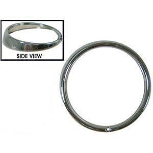 HEADLIGHT RIM 1973-1979 (1 HOLE)S/S-113941175SS