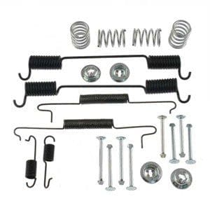 BRAKE SHOES SPRING KIT REAR 63-79 - 17178