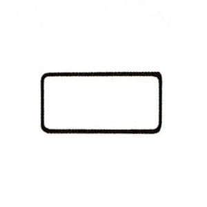 WINDOW SEAL REAR 1950-1963 - 211-521A