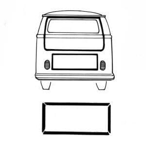 ENGINE LID SEAL 1972-1979 - 211827711CGR