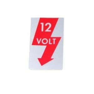 STICKER 12V FOR DOOR PILLAR - AC853941