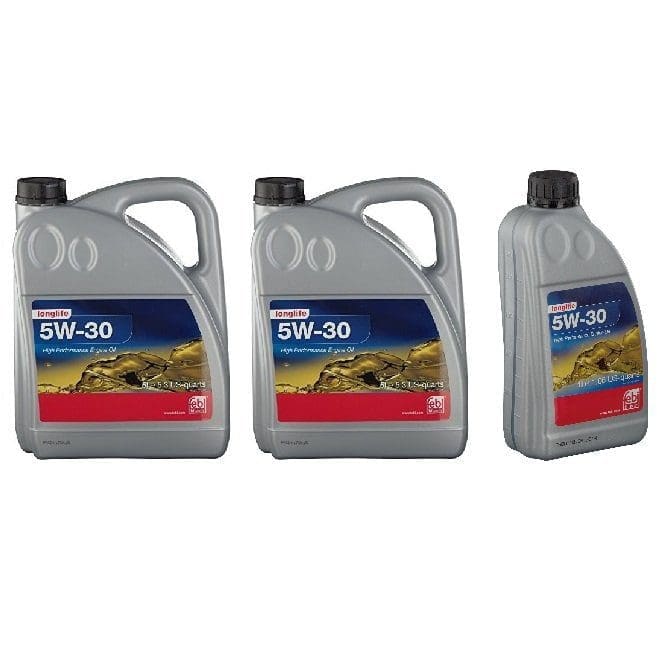 5W/30 Longlife Plus Fully Synthetic Oil Febi Bilstein - 11 Litre Pack - FB5W30PLUS11L