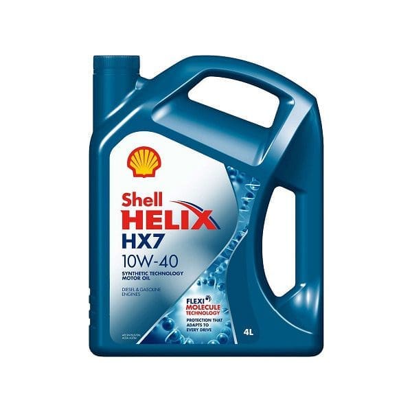 10W40 SHELL HELIX SYNTHETIC TECHNOLOGY MOTOR OIL - 4L PACK - QAHELIXPLUS4L